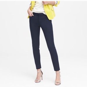 Banana republic sloan navy blue pants size 8